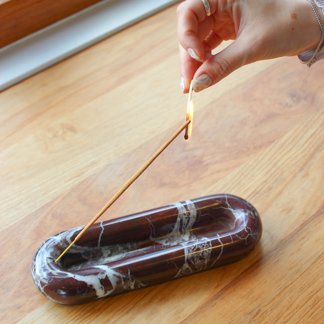Marble Incense Holder