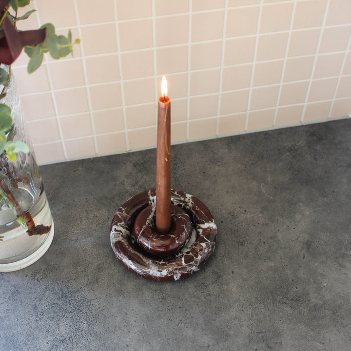 Marble Candle Holder