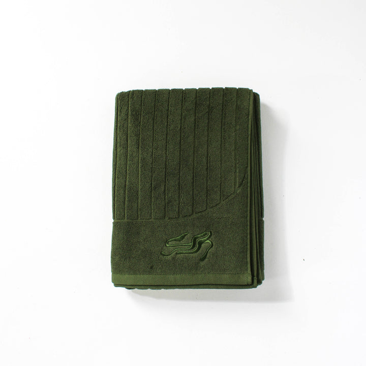 Olive Bath & Hand Towel Bundle