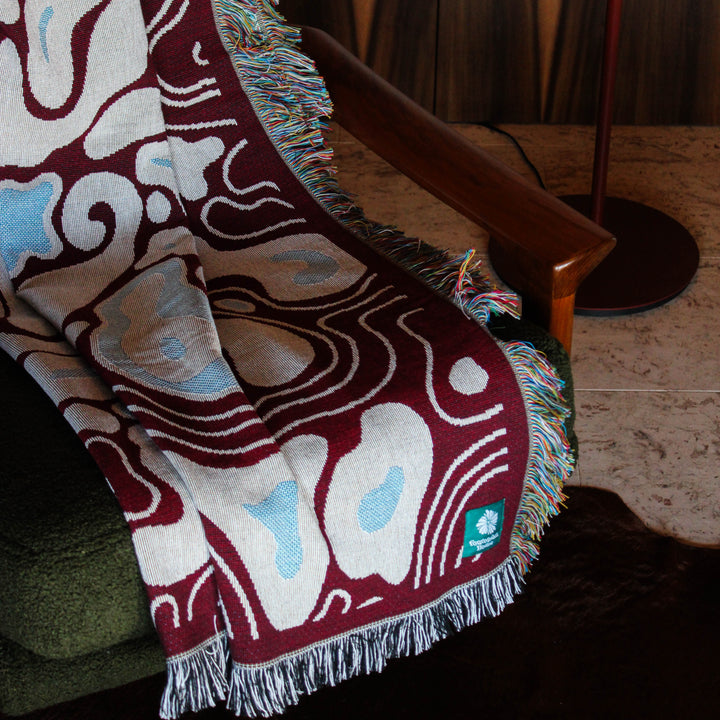 Puddles - Woven Throw Blanket