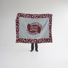 Out Of Office - Woven Throw Blanket